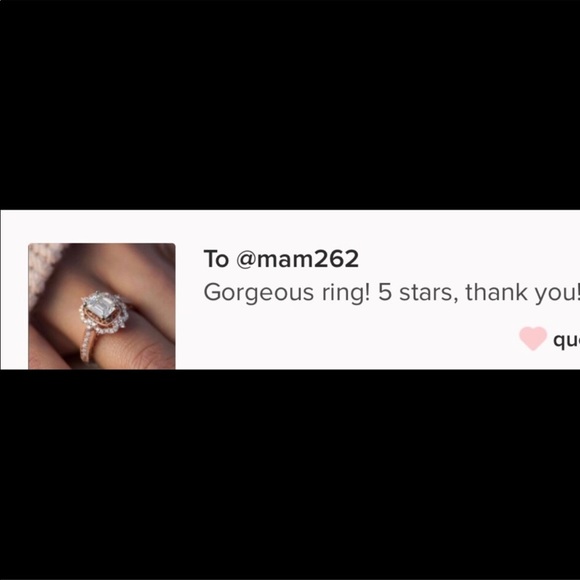 1 left! Lovely Rose Gold Ring - Picture 7 of 8